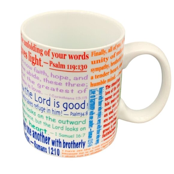 Bas Bleu Christian Hymn Lyrics 16 oz Ceramic Coffee Mug Cup Dishwasher Safe - Picture 3 of 7